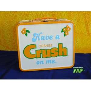  Orange Crush Tin Lunch Box CLASSIC COLLECTABLE [Official 