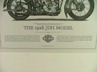 Harley Davidson Cornerstone Collection Print Set New NR  