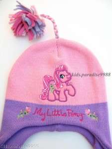Brand New My Little Pony Pink Beanie and Scarf Set  