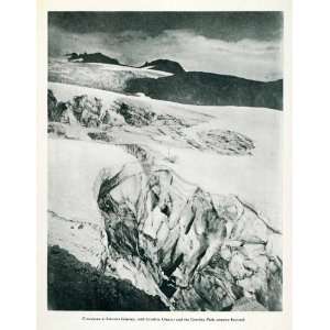  1910 Print Crevasses Stevens Glacier Cowlitz Park Country 