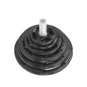  ORST455 455 lbs Rubber Hand Grip Olympic Plate: Sports 