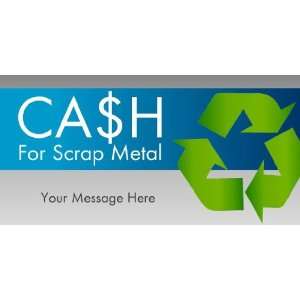  3x6 Vinyl Banner   Cash For Scrap Metal 