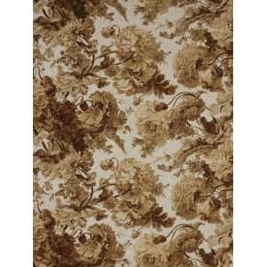  Robert Allen RA Floral Frenzy   Toffee Fabric Arts 