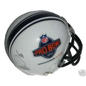  Miles Austin Signed 2010 Pro Bowl Mini Helmet Cowboys 