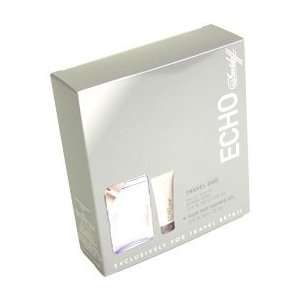 Echo by Zino Davidoff for Men   2 Pc Gift Set 3.4oz edt natural spray 