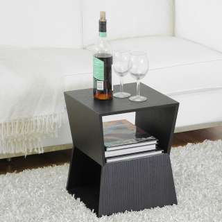   table looks great from all angles this modern living room table has a