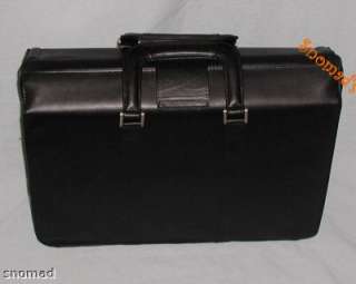 Top Open LAWYER CATALOG PILOT Doctor LEATHER Case Bag  