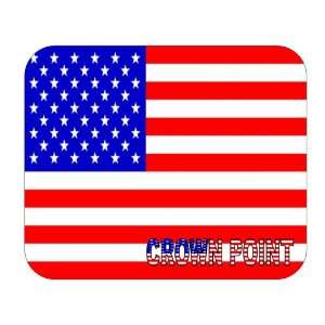  US Flag   Crown Point, Indiana (IN) Mouse Pad: Everything 