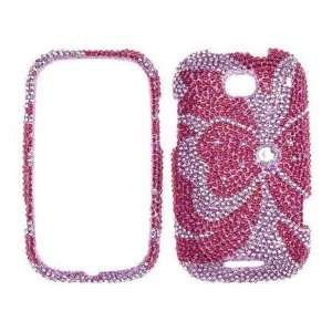  Pink BLING COVER CASE SKIN 4 Motorola Bravo/Kobe Cell 