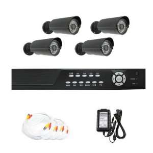  Complete 4 Channel CCTV DVR (500G HD) Security Camera 