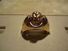 Estate Motion Spin Ball 14K Yellow Gold Ring Size 7.5 6.5gr of Gold