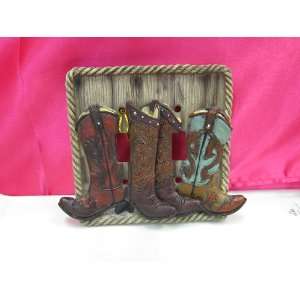   Light Switch Cover, Western Decor, Cowboy Boots