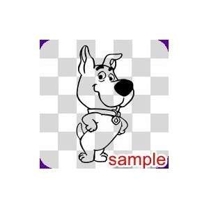  DOGS SCRAPPY 13 WHITE VINYL DECAL STICKER Everything 
