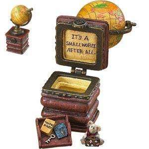  Boyds Sebastians World w/Columbus McNibble Treasure Box 