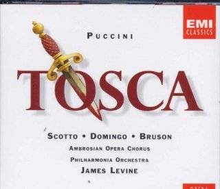 Puccini Tosca / Scotto, Domingo, Bruson; Levine by Giacomo 