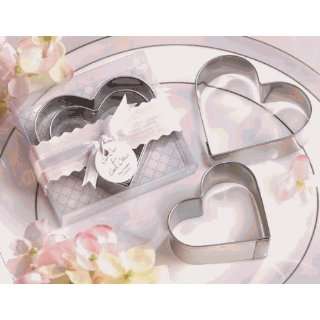 Aspen 14045NA Cut Out for Each Other Stainless Steel Heart Shaped 