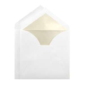  Double Wedding Envelopes   Royal White Pearl Lined (50 