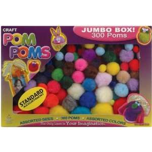   Poms Assorted 300/Pkg Standard Colors (POM PMR) Arts, Crafts & Sewing