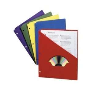  Pendaflex Essentials Slash Pocket Folder   Multicolor 