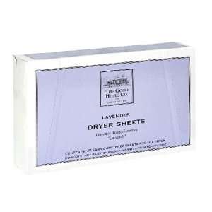   Home Co. Lavender Dryer Sheets, 40 Sheet Box