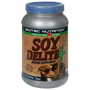Scitec Nutrition Soy Delite Plus, Powder, Alpine Soy Chocolate with 