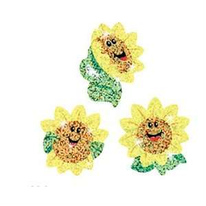   Shiny Sunflowers Sparkle Stickers By Trend Enterprises Toys & Games