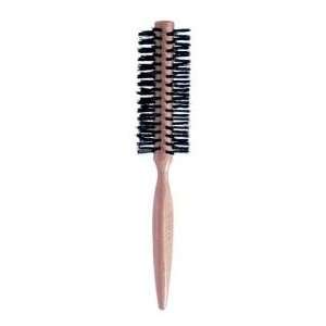   Wood Handle Nylon Reinforced Natural Bristle Round Brush Small (D32