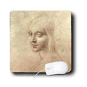  Leonardo Da Vinci   Drawing of the Face of the Angel 