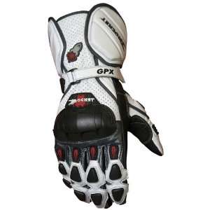  Joe Rocket GPX 2.0 Gloves   Small/White/Gunmetal 