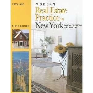  Modern Real Estate Practice in New York [Paperback] Edith 