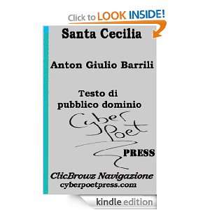 Santa Cecilia (Edizione 1912) (Italian Edition) Anton Giulio Barrili 