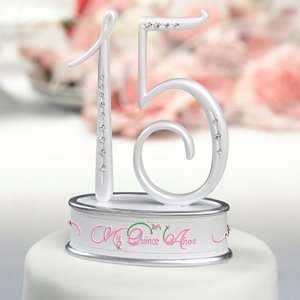  Mis Quince Anos Cake Topper: Home & Kitchen
