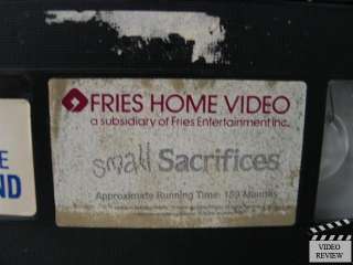 Small Sacrifices VHS Farrah Fawcett, John Shea 021219795037  