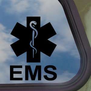   Medical Services Black Decal Window Sticker  Home