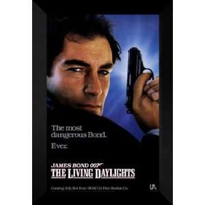  The Living Daylights 27x40 FRAMED Movie Poster   A 1987 