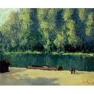 Hand Made Oil Reproduction   Alfred Sisley   24 x 20 