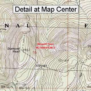   Map   Blewett Pass, Washington (Folded/Waterproof): Sports & Outdoors