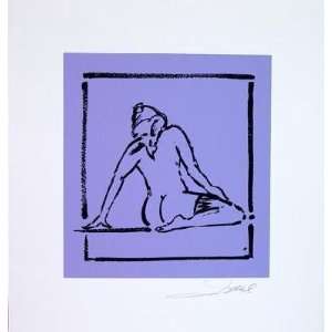  Yoga Light Violet by Alfred Gockel. size 13 inches width 