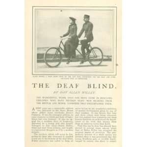  1904 Teaching Deaf Blind Helen Keller Tommy Stringer 