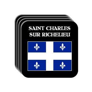 Quebec   SAINT CHARLES SUR RICHELIEU Set of 4 Mini Mousepad Coasters