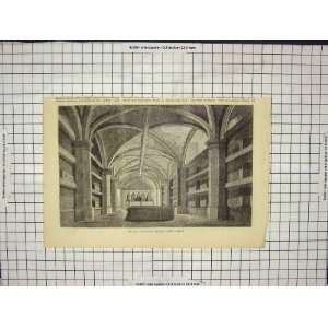  Royal Vault St Georges Chapel Windsor Antique Print: Home 