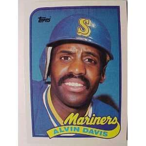  1989 Topps #687 Alvin Davis [Misc.]