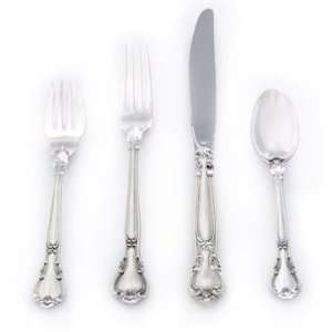  Gorham Chantilly Sterling 4 Piece Place Setting