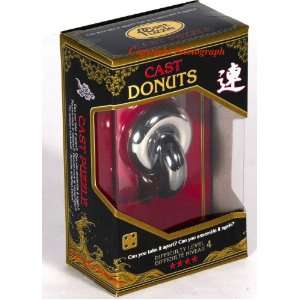  Donuts _ Hanayama Cast metal Puzzle _ New in 2011: Toys 