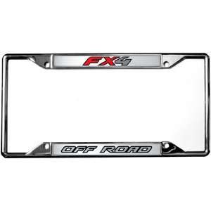 Ford FX4 / Off Road License Plate Frame: Automotive