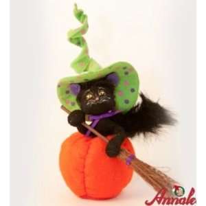  Annalee Mobilitee Doll Halloween Kitty In Pumpkin 4 