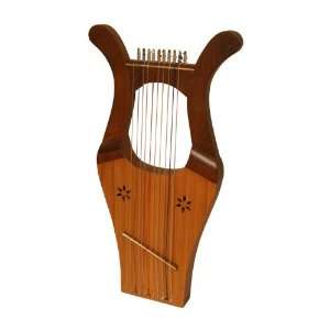  Kinnor Harp with Case Musical Instruments