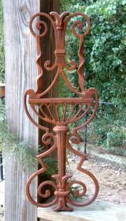 FOUNTAIN CREST Cast Iron Wrought Garden Decorative Gate  