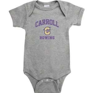 Carroll College Fighting Saints Sport Grey Varsity Washed Rowing Arch 