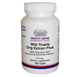  Healthy Aging Nutraceuticals Milk Thistle Org Extract Plus 